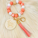 BB139X176 Spring Beaded Silicone Bracelet/Keychain - MiMi Wholesale