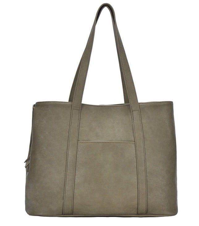 BGA3469 Three Compartment Tote - MiMi Wholesale