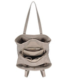 BGA3469 Three Compartment Tote - MiMi Wholesale