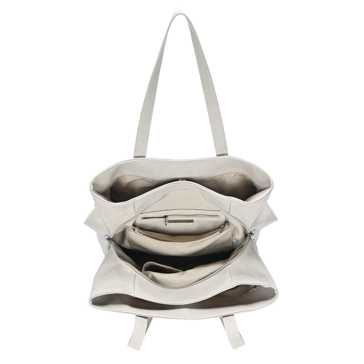BGA3469 Three Compartment Tote - MiMi Wholesale