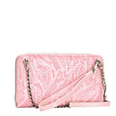 BGA3798 Floral Design Crossbody Wallet - MiMi Wholesale