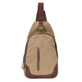 BGA3951 Canvas Sling Backpack - MiMi Wholesale