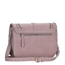 BGA4539 Laser Cut Whipstitch Crossbody Bag - MiMi Wholesale