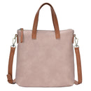 BGA46333 Zipper Top Handle Bag/Crossbody w/ 8" Tablet Pocket - MiMi Wholesale