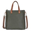 BGA46333 Zipper Top Handle Bag/Crossbody w/ 8" Tablet Pocket - MiMi Wholesale