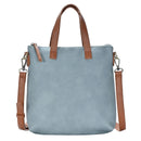 BGA46333 Zipper Top Handle Bag/Crossbody w/ 8" Tablet Pocket - MiMi Wholesale