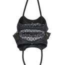 BGA48108 Monogrammable Three Compartment Shoulder Tote w/ Removable Wallet - MiMi Wholesale