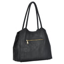 BGA48108 Monogrammable Three Compartment Shoulder Tote w/ Removable Wallet - MiMi Wholesale