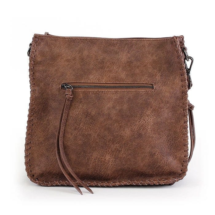 BGA5063 Monogrammable Whipstitch Fashion Bag/Crossbody - MiMi Wholesale