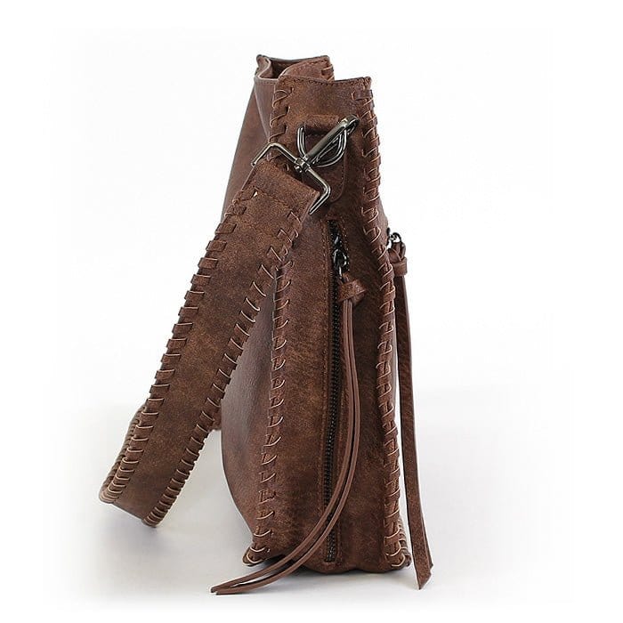 BGA5063 Monogrammable Whipstitch Fashion Bag/Crossbody - MiMi Wholesale