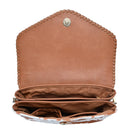 BGA5174 Tillie Cow Whipstitch Crossbody - MiMi Wholesale