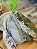 BGA5704 Zoey Boho Sling Bag With Guitar Strap - MiMi Wholesale