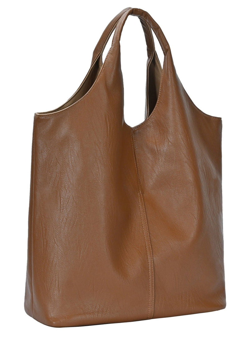 BGA6409 Gracie Minimalist Hobo Tote Bag - MiMi Wholesale