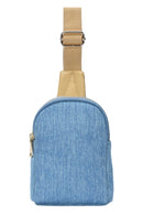 BGA7236 Kelly Mini Denim Sling Bag - MiMi Wholesale