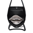 BGA81946 Monogrammable Wrapped Handle Shoulder Tote w/ Removable Pouch - MiMi Wholesale