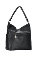 BGA82063 Monogrammable Braided Accent Hobo Bag - MiMi Wholesale