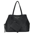 BGA82725 Three Compartment Weekender/Shoulder Bag w/ Pouch - MiMi Wholesale