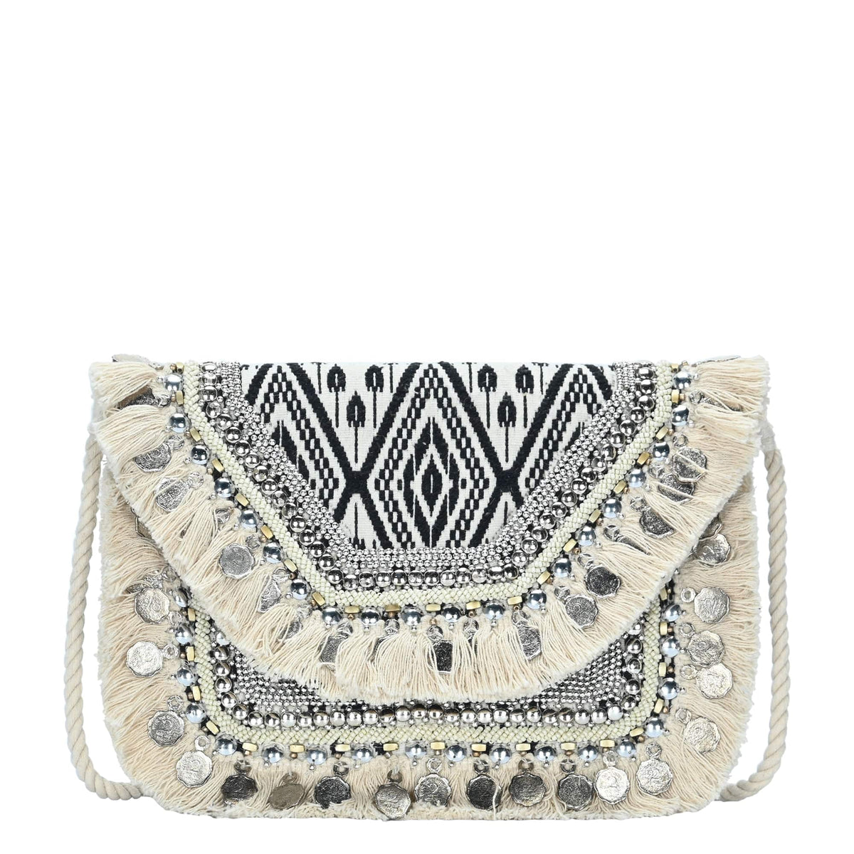 BGAIN16 Modern Boho Aztec Crossbody - MiMi Wholesale