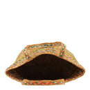 BGAIN48 Boho Striped Straw Braided Tote Bag - MiMi Wholesale