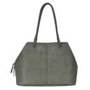 BGO3313 3 Compartment Braided Shoulder Strap Tote Bag - MiMi Wholesale