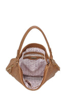 BGO88032 Monogrammable Modern Stitching Hobo Bag - MiMi Wholesale