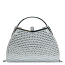 BGR5502 Cheryl Rhinestone Clutch With Chain Strap - MiMi Wholesale