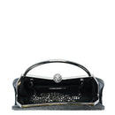BGR5502 Cheryl Rhinestone Clutch With Chain Strap - MiMi Wholesale
