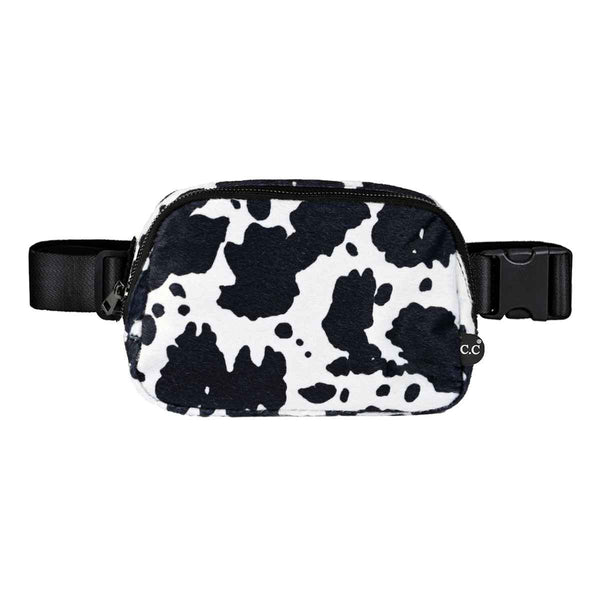 BGS0063 Cow Pattern Fanny Pack - MiMi Wholesale