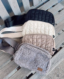 BGS0064 Tina Puffer Quilted Fanny Pack - MiMi Wholesale