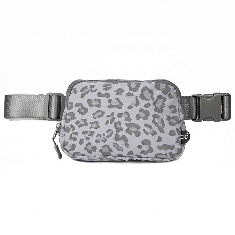 BGS4255 Leopard Fanny Pack - MiMi Wholesale