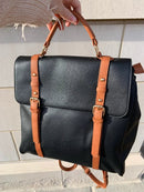 BGS44028 Buckle Flap Over Fashion Backpack - MiMi Wholesale