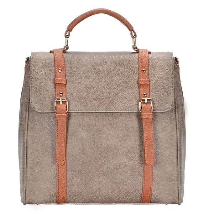 BGS44028 Buckle Flap Over Fashion Backpack - MiMi Wholesale