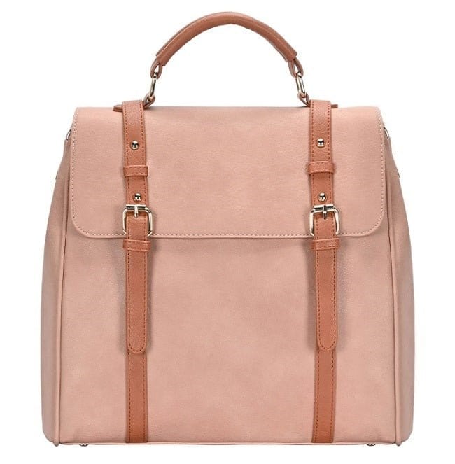BGS44028 Buckle Flap Over Fashion Backpack - MiMi Wholesale