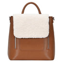 BGS81417 Sherpa Flap Over Convertible Backpack - MiMi Wholesale