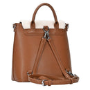 BGS81417 Sherpa Flap Over Convertible Backpack - MiMi Wholesale