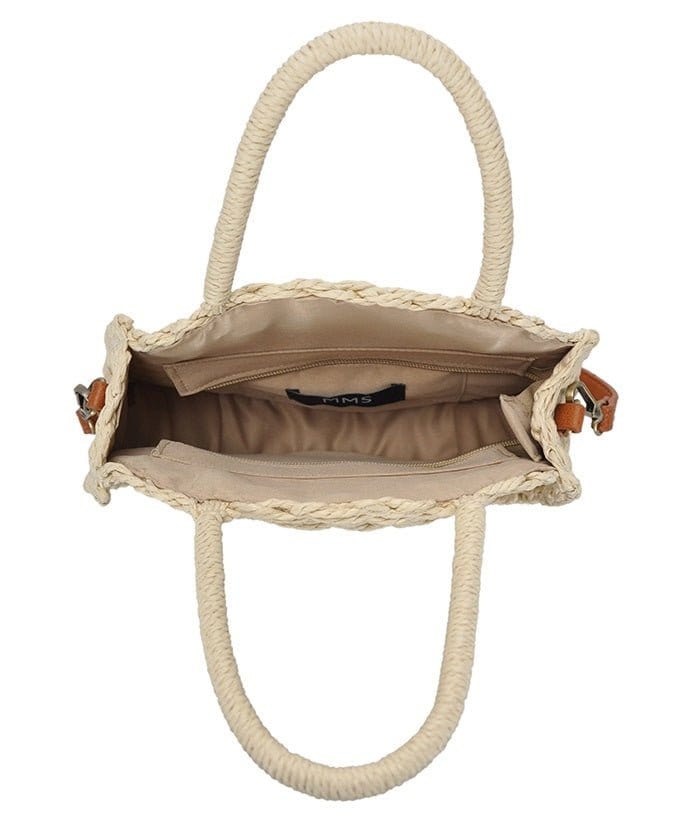 BGS82626 Circle Straw Crossbody - MiMi Wholesale