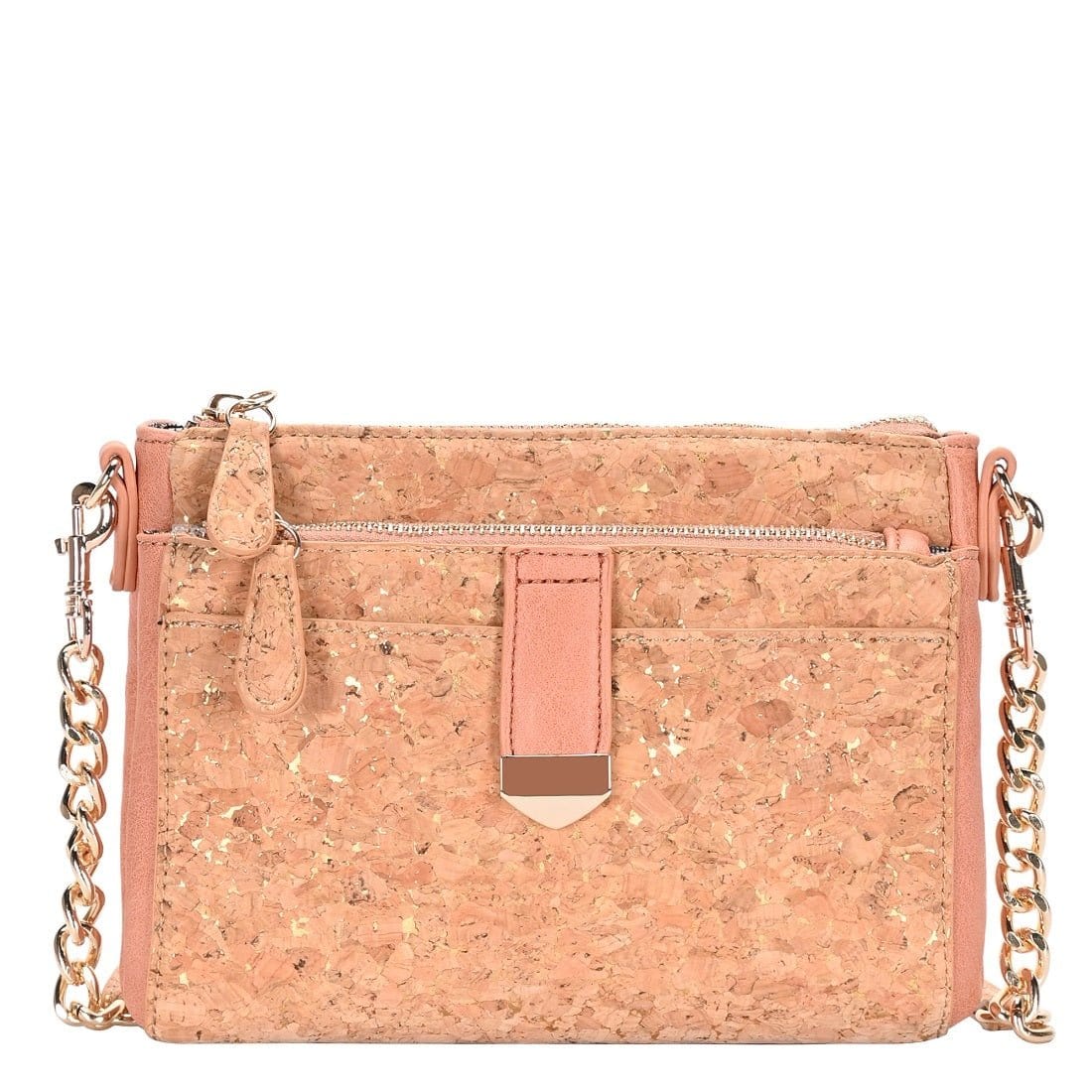 BGT15944 Cork Crossbody Bag - MiMi Wholesale