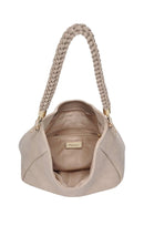 BGT3092 Monogrammable Braided Handle Hobo Bag - MiMi Wholesale