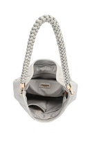 BGT3092 Monogrammable Braided Handle Hobo Bag - MiMi Wholesale