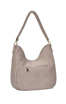 BGT3092 Monogrammable Braided Handle Hobo Bag - MiMi Wholesale