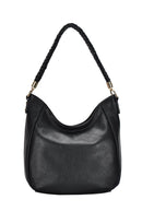 BGT3092 Monogrammable Braided Handle Hobo Bag - MiMi Wholesale