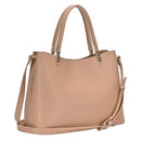 BGT3164 Two Compartment Structured Top Handle Handbag/Satchel - MiMi Wholesale