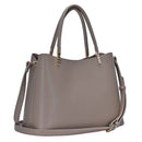 BGT3164 Two Compartment Structured Top Handle Handbag/Satchel - MiMi Wholesale