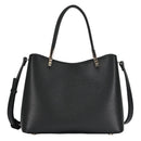 BGT3164 Two Compartment Structured Top Handle Handbag/Satchel - MiMi Wholesale