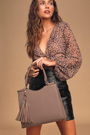 BGT4216 Ocean Braided handle Satchel - MiMi Wholesale