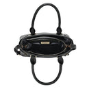 BGT4246 Turn-Clasp Top Handle Structure Handbag - MiMi Wholesale