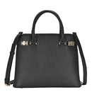 BGT4246 Turn-Clasp Top Handle Structure Handbag - MiMi Wholesale