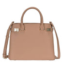 BGT4246 Turn-Clasp Top Handle Structure Handbag - MiMi Wholesale