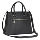 BGT4246 Turn-Clasp Top Handle Structure Handbag - MiMi Wholesale