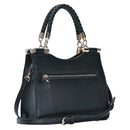 BGT4480 Zayla Braided Handle Small Satchel/Crossbody Bag - MiMi Wholesale